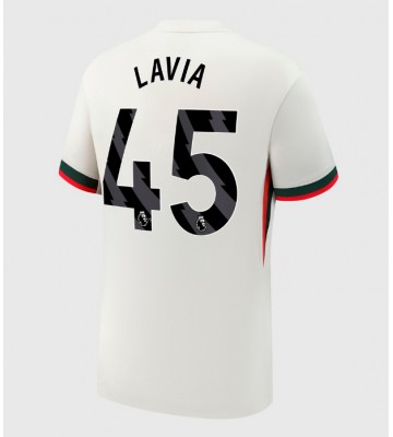 Chelsea Romeo Lavia #45 Seconda Maglia 2025-26 Manica Corta